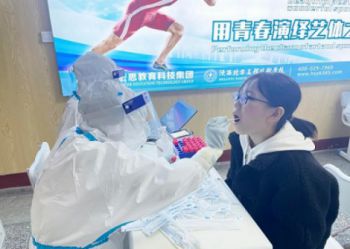 众志成城！陕西北方工程技术学校顺利完成校园核酸检测工作