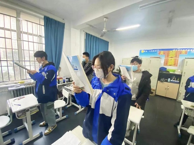 晨读_陕西北方工程技术学校
