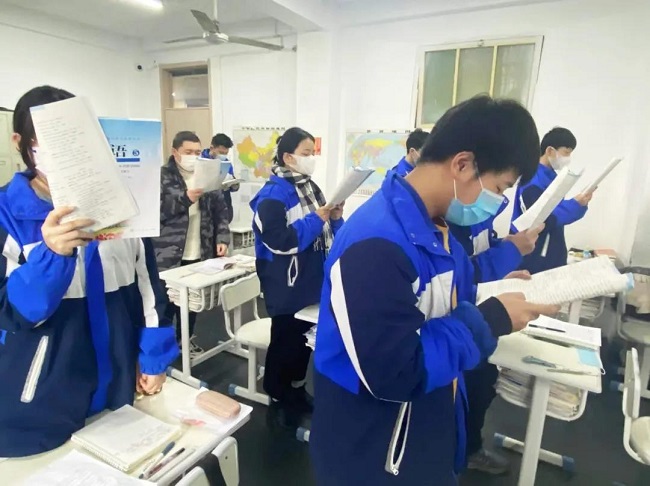 晨读_陕西北方工程技术学校