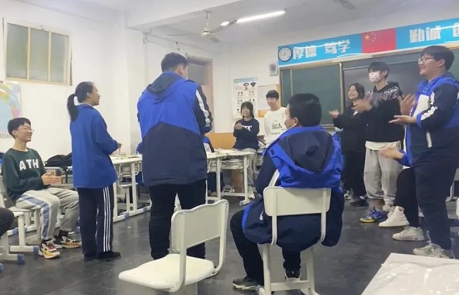 课间活动_陕西北方工程技术学校