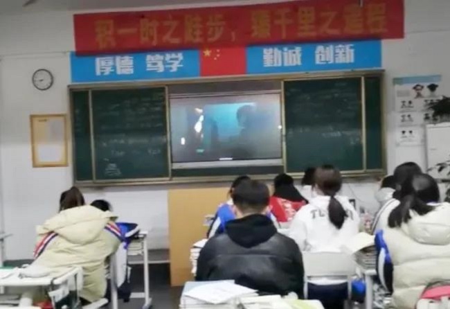 课间活动_陕西北方工程技术学校