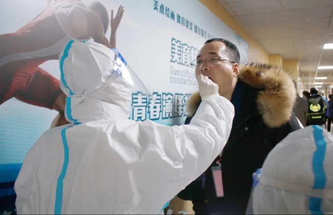 第二次全员核酸检测_陕西北方工程技术学校