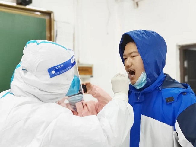 第二次全员核酸检测_陕西北方工程技术学校